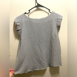 Striped Business Casual Top